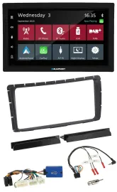 Blaupunkt 2DIN Lenkrad USB Bluetooth DAB Autoradio für Toyota Hilux ab 2011 28-P
