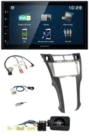 Kenwood 2DIN Bluetooth Lenkrad USB DAB Autoradio für Toyota Yaris 2006-2011