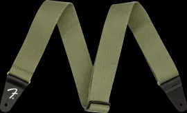 Fender Supersoft 2-Inch Wide Adjustable Guitar Strap, Olive #0990642098