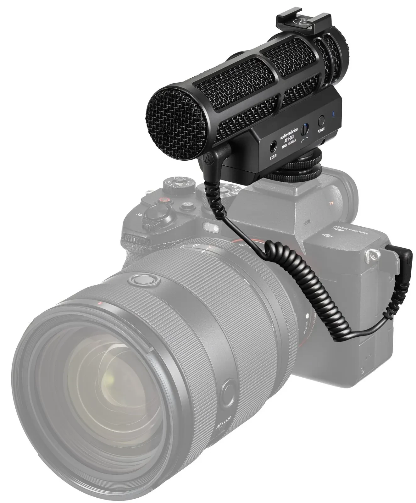 Микрофон для камеры Audio-Technica ATV-SG1 моно, shotgun, Li-Ion