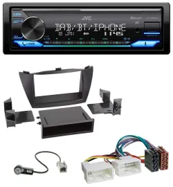 Автомагнитола для Hyundai Tucson (2010–2015) JVC Bluetooth, DAB, USB, MP3