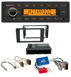 Continental 1DIN USB AUX MP3 Autoradio für Audi A3 03-06 8P Symphony Aktivsystem