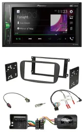 Автомагнитола для Ford S-Max/Mondeo 2007–2014 Pioneer 2 DIN DAB USB Bluetooth