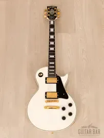 Электрогитара Orville by Gibson Les Paul Custom LPC Alpine White Japan 1989 w/Case