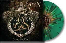 Виниловая пластинка Aeon - Path Of Fire - Splatter Green Vinyl [New Vinyl LP] Colored Vinyl, Green,