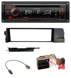 Автомагнитола для BMW 3 Series E46 Kenwood MP3 CD USB Bluetooth DAB Quadlock