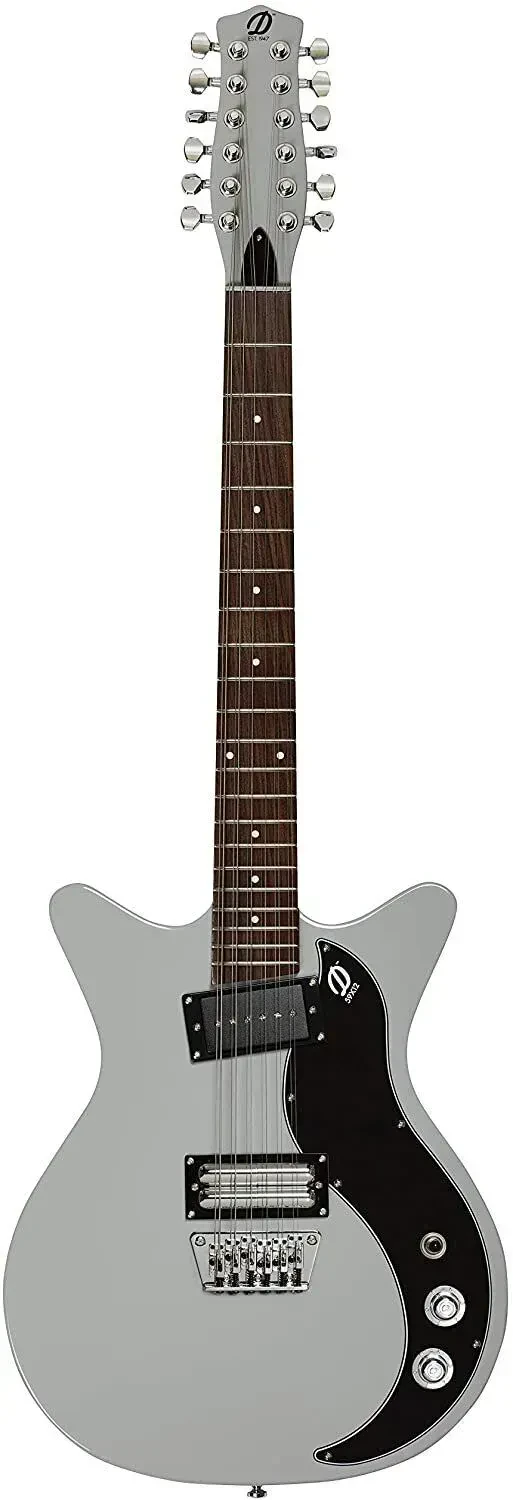 Электрогитара Danelectro 59X12 12-струнная, цвет Ice Grey