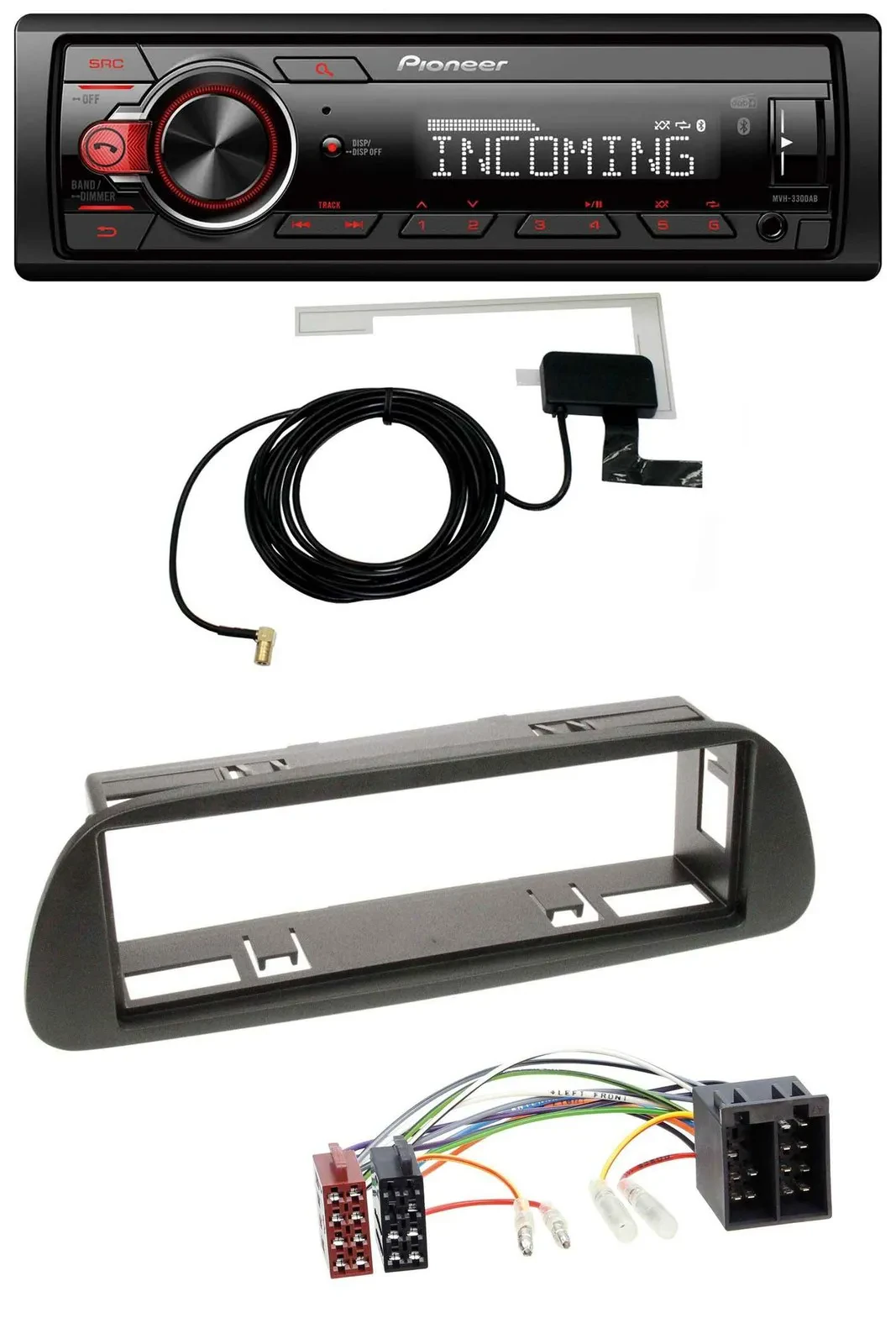Pioneer USB MP3 DAB Bluetooth Autoradio für Mercedes Sprinter W314 ab 2001