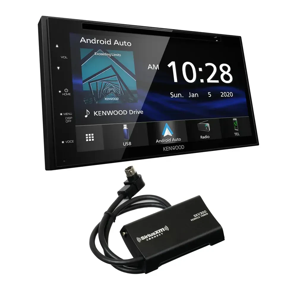 Автомагнитола Kenwood DDX5707S 6.75", CD/DVD, с тюнером SiriusXM (SXV300V1)