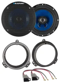 Blaupunkt 2-Wege 250Watt 16,5cm Lautsprecher für Audi A3 ab 03 A4 ab 02 Tür Fron