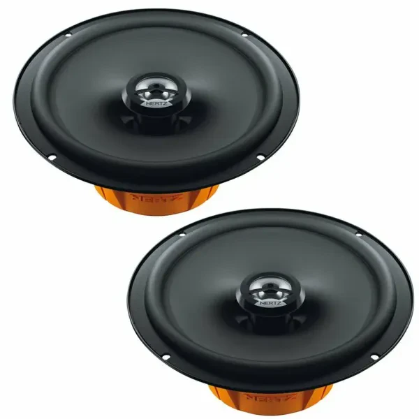 Hertz DCX165.3 Dieci Series 120W 6.5" 2-Way Coaxial Car Audio Speakers
