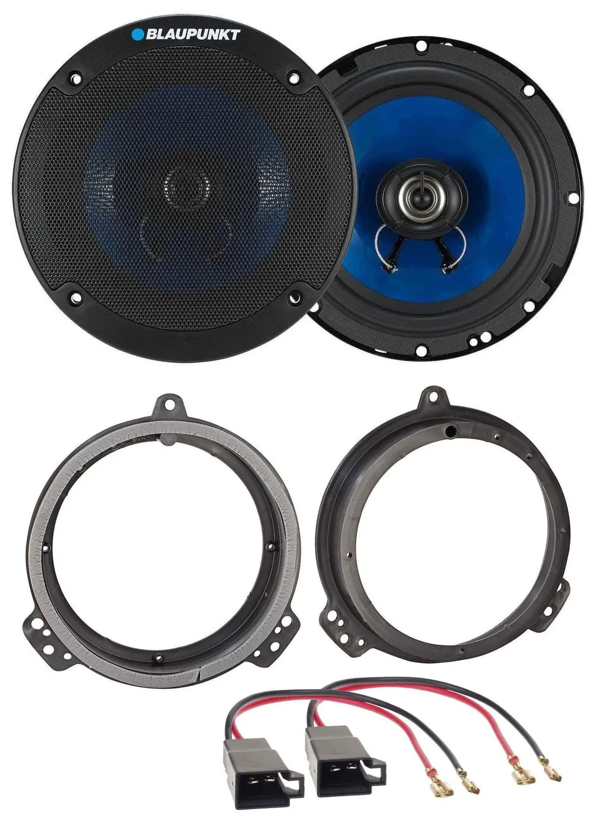 Blaupunkt 2-Wege 250Watt 16,5cm Lautsprecher für Audi A3 ab 03 A4 ab 02 Tür Fron