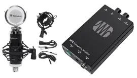 Усилитель для наушников PreSonus HP2 2-канальный, стерео (набор) + студийный микрофон RCM03