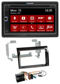 Автомагнитола для Citroen Jumper 2006–2011 Blaupunkt 2DIN, Bluetooth, DAB, USB, DVD, MP3