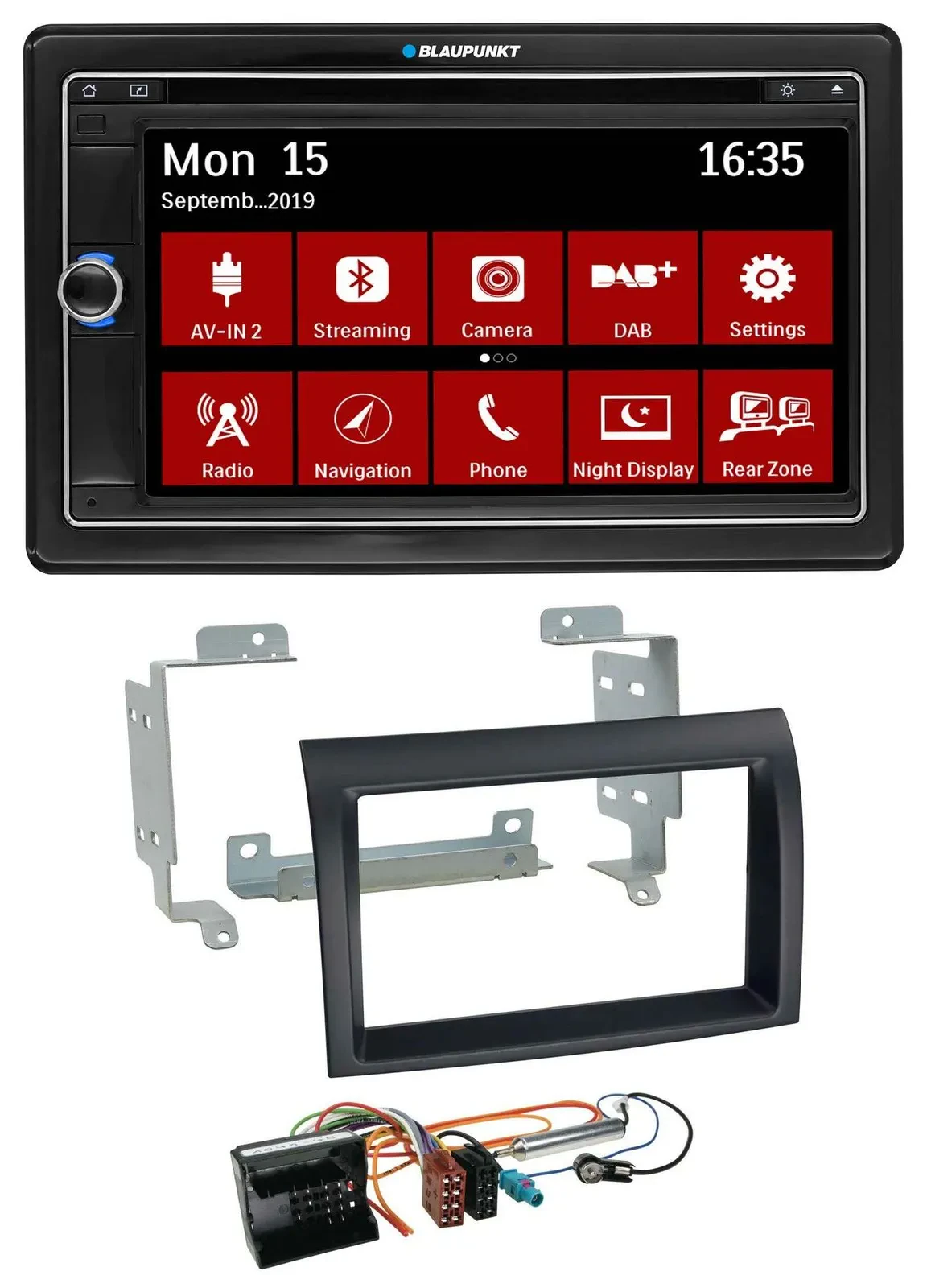 Автомагнитола для Citroen Jumper Blaupunkt Profi 06-1 Bluetooth, DAB, 2DIN, USB, DVD, MP3