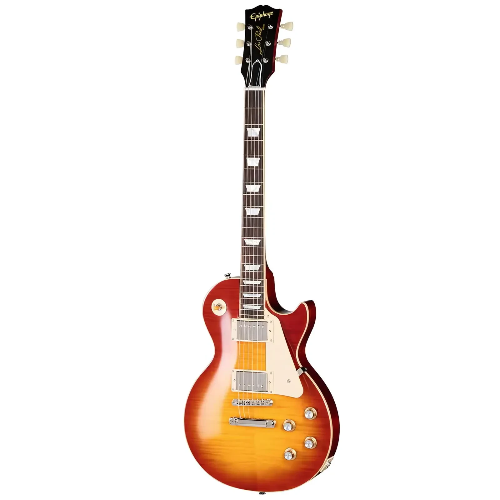 Б/У Электрогитара Epiphone 1960 Les Paul Standard Reissue Выцветший вишнёвый санберст