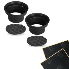 Акустический поролон NVX XBAF525 5.25" Silicone Speaker Baffles & Sound Damping (набор)