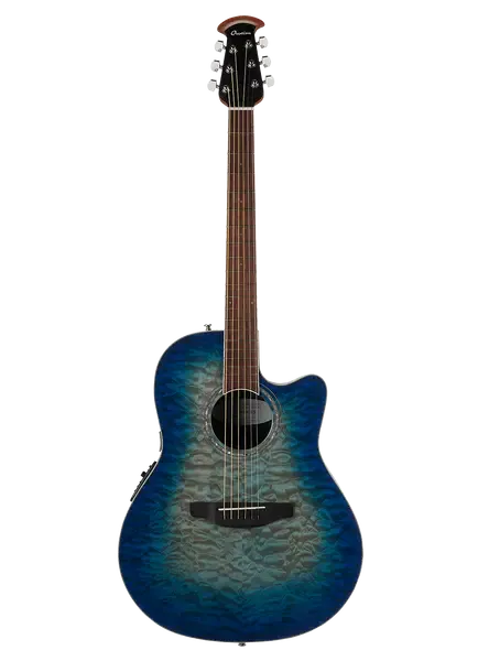 Электроакустическая гитара Ovation CS28P-RG Celebrity Standard Exotic Super Shallow Caribbean Blue