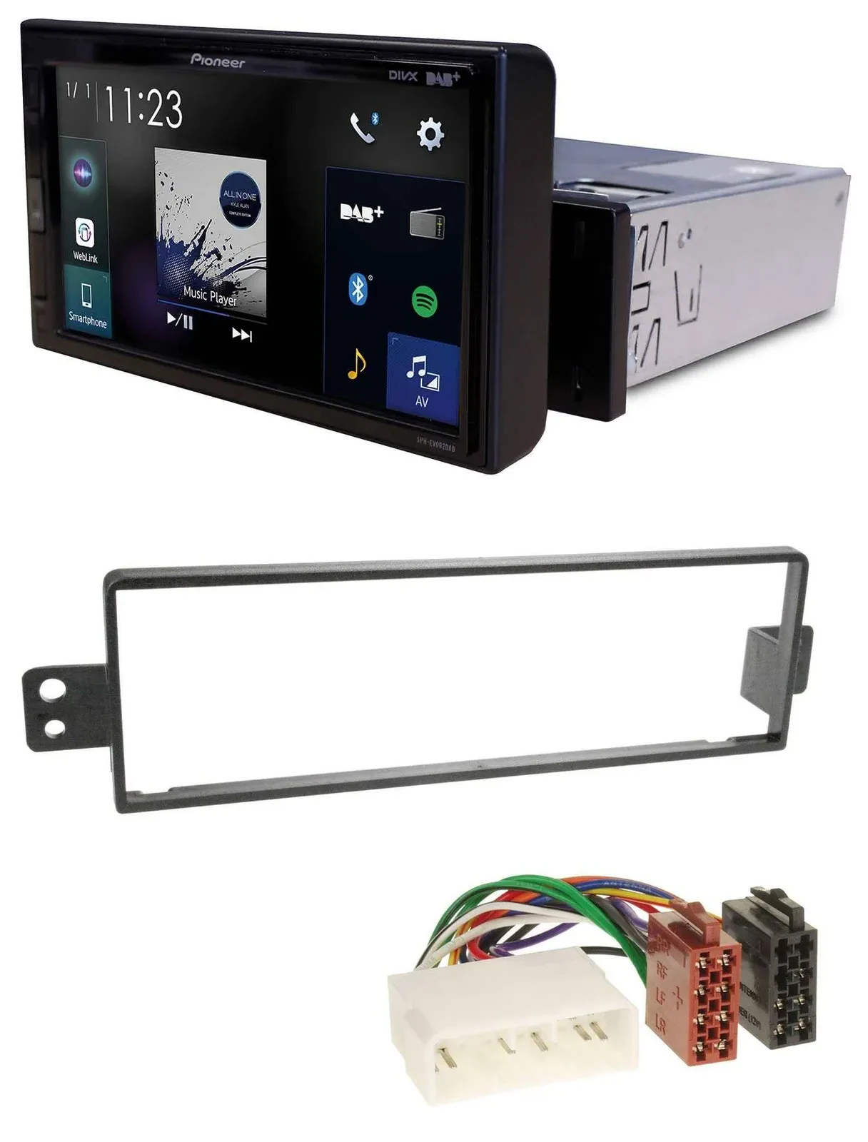 Pioneer DAB MP3 Bluetooth USB Autoradio für SsangYong Rexton