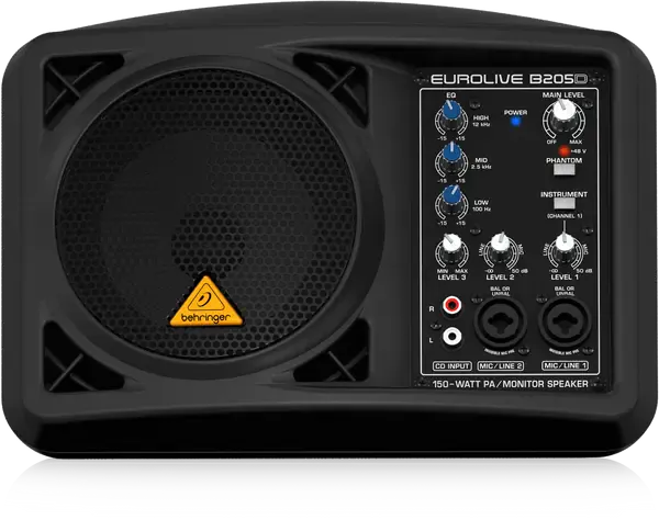 Сценический акустический монитор Behringer EuroLive B205D