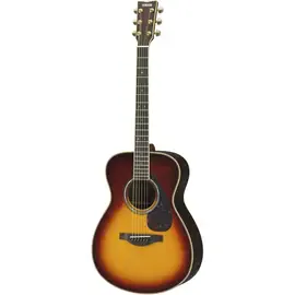 Акустическая гитара Yamaha LS16HB Small Body Acoustic-Electric Guitar, Brown Sunburst w/ Gig Bag