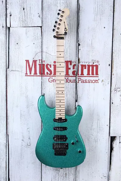 Электрогитара Charvel Pro-Mod San Dimas Style 1 HSS FR M Aqua Flake w/gigbag Mexico 2020s