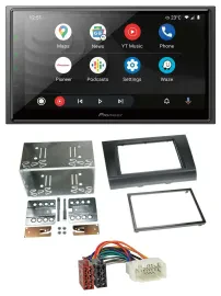 Pioneer USB 2DIN DAB MP3 Bluetooth Autoradio für Suzuki Swift (2005-2010)