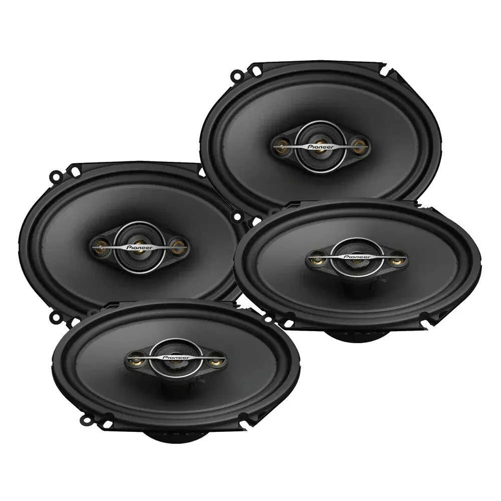 Динамики для авто Pioneer TS-A6881F 6x8" коаксиальные, 4‑полосные, 320W RMS (набор, 2 пары)