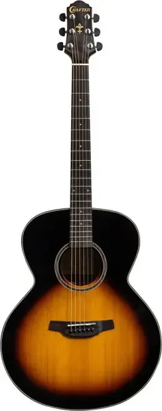 Акустическая гитара Crafter HJ-250 Jumbo Gloss Vintage Sunburst