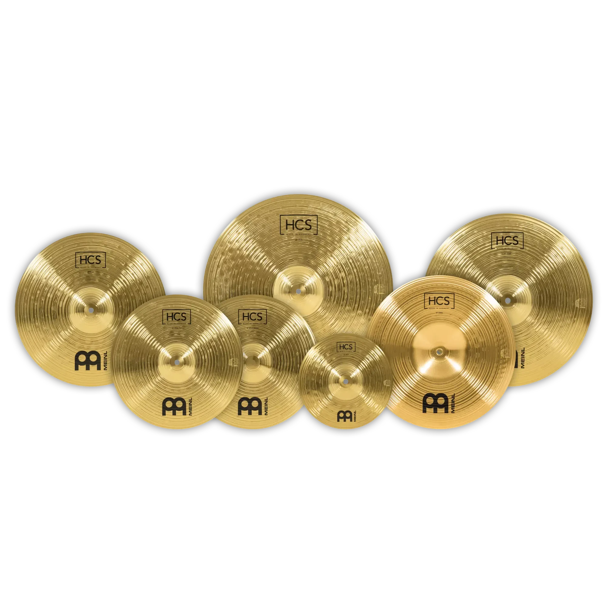 Набор тарелок для барабанов MEINL HCS-SCS HCS Super Set с палочками