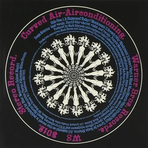 Виниловая пластинка Curved Air - Airconditioning - 3mm Spinned Sleeve [New Vinyl LP] Germany - Impor