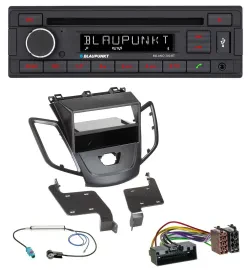 Автомагнитола для Ford Fiesta 2010–2017 (JA8) Blaupunkt CD/MP3, USB, Bluetooth, AUX, без дисплея