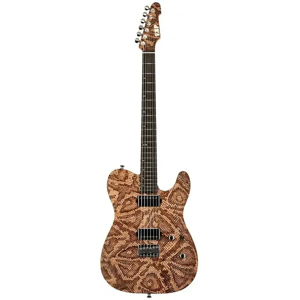 Электрогитара ESP USA TE-II Hardtail Snake Skin Satin Natural