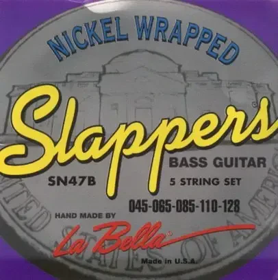 Струны для бас-гитары La Bella SN47B Slappers 45-128