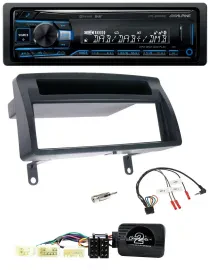 Alpine USB Bluetooth DAB Lenkrad Autoradio für Toyota Corolla E12 2001-2007 dunk