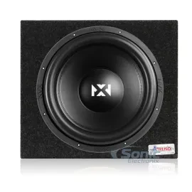 NVX YSW154 800W RMS Dual 4-Ohm 15" Subwoofer w/ Enclosure (15SA)
