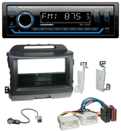 Blaupunkt MP3 Bluetooth USB AUX Autoradio für Kia Sportage 3 SL 10-15 schwarz