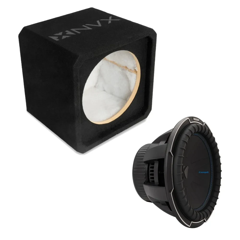 Сабвуфер NVX NE121S 12" закрытый, 3/4" MDF, с сабвуфером CompQ