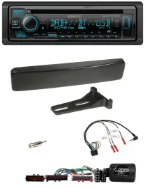 Kenwood Bluetooth DAB CD Lenkrad USB Autoradio für Ford Focus Mondeo schwarz