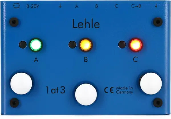 Педаль эффектов для электрогитары Lehle 1at3 Programmable True Bypass