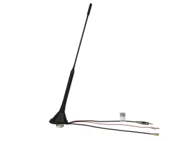 ACV Dachantenne AM/FM DAB+ 72° Stabneigung DINm 12V extern aktiv 16V 152000-47