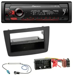 Автомагнитола Pioneer MP3/USB/DAB/Bluetooth для Alfa Romeo Mito (955), с 2014, черный
