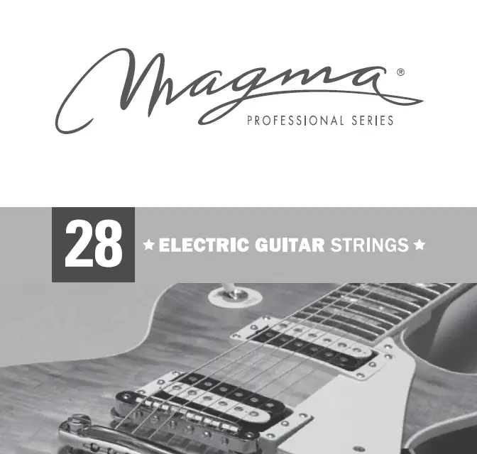 Струна одиночная для электрогитары Magma Strings GE028N Nickel Plated Steel 028