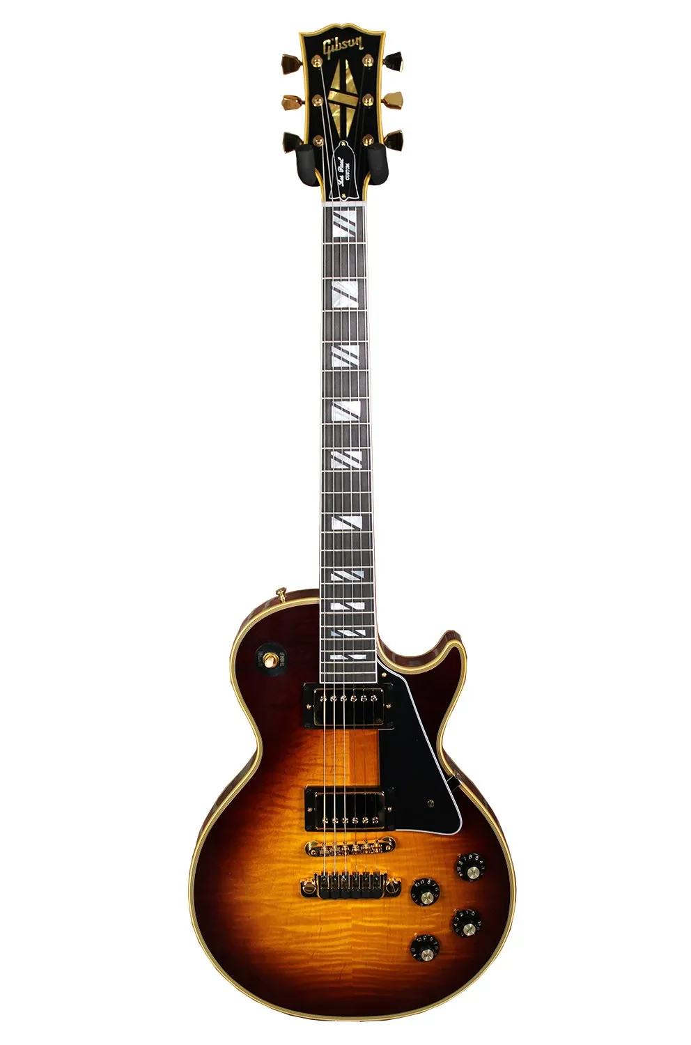 Электрогитара GIBSON 68 Les Paul Custom Tobacco Burst VOS AAA Top