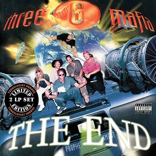 Виниловая пластинка Three 6 Mafia - End [New Vinyl LP] Colored Vinyl, Orange, Rmst, 2 Pack
