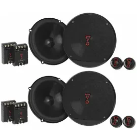 (2-Pairs) JBL Stage3 607C 200W RMS 6.5" 2-Way Component Car Speakers