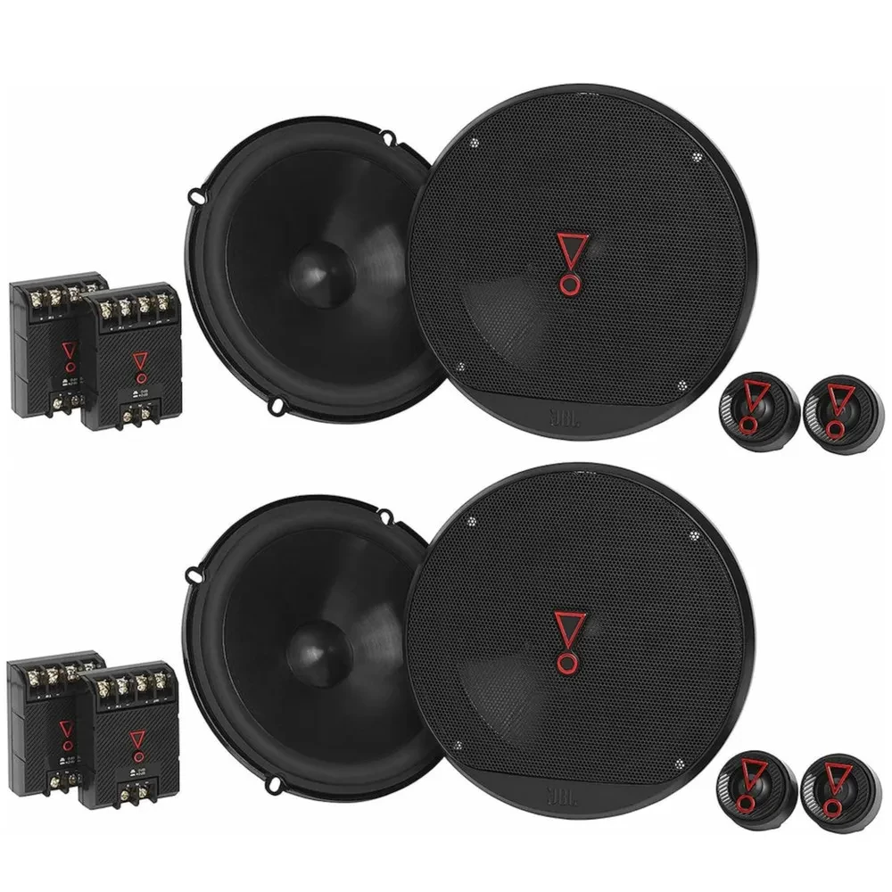 (2-Pairs) JBL Stage3 607C 200W RMS 6.5" 2-Way Component Car Speakers