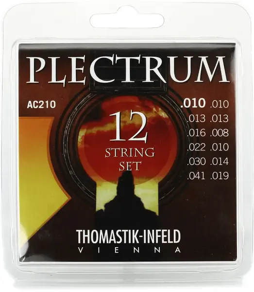 Струны для акустической гитары Thomastik Plectrum AC210T 10-41