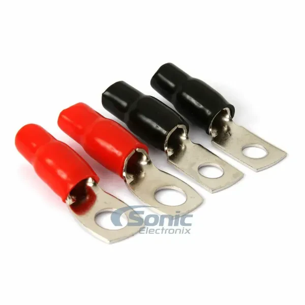 Rockford Fosgate RFTS4 4 AWG Seamed Crimp Style Ring Terminal