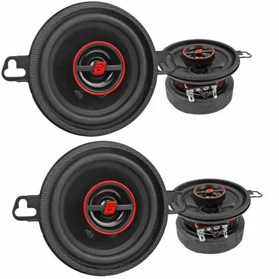 Cerwin Vega H735 100W RMS 3.5" Coaxial Car Speakers (2-Pairs)